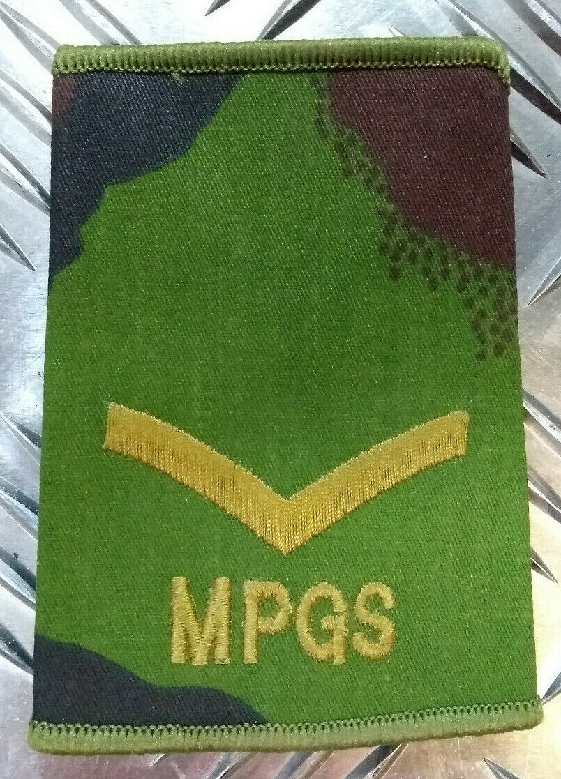 Woodland DPM Camo MPGS Service Slides British - Assorted