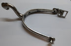 HCav Uniform Spurs Chrome Household Cavalry & RHA British Army Spec Swan Neck