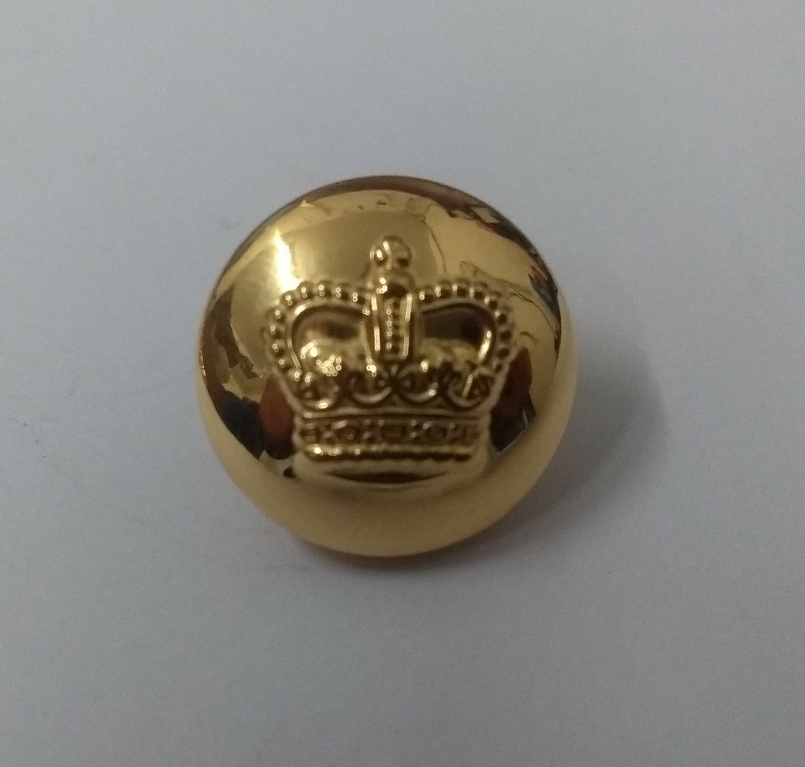 British Issue St Edwards Crown 28L Size Metal Dress Buttons x20