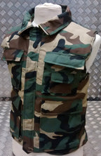 Hunters Action Vest Woodland Camo, Tactical Spec Body Warmer - NEW