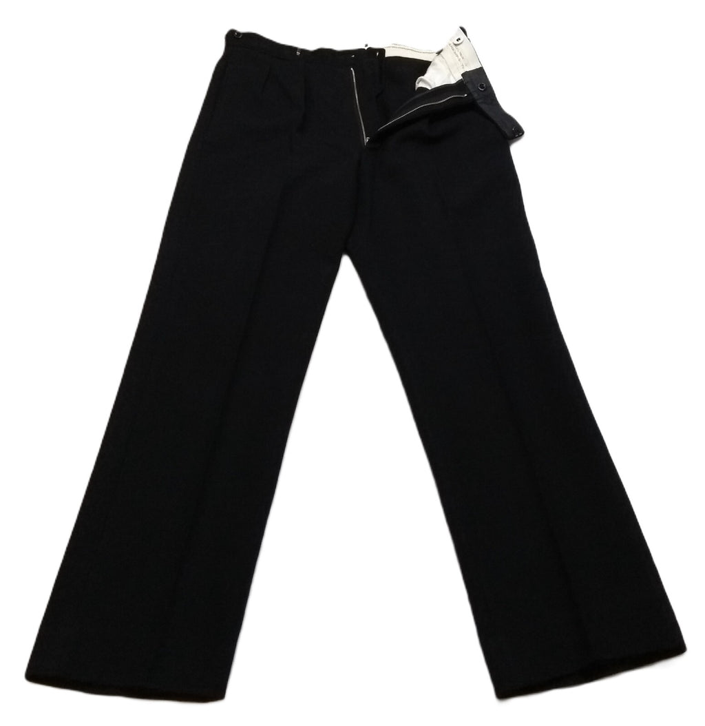 No1 Naval Trousers British Royal Navy Officers RN Vintage Dress Trousers W32"