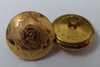 Genuine British Army Issue The Band of The Dragoon Guards Gilt Dress Buttons 40L