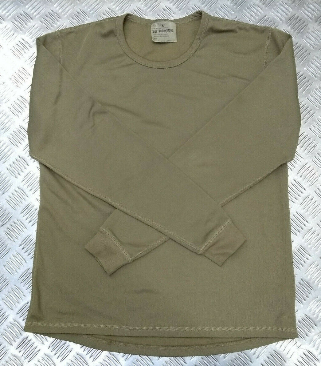 Thermal Long Johns & Long Sleeve Top British Army Green Colour Underwear Set