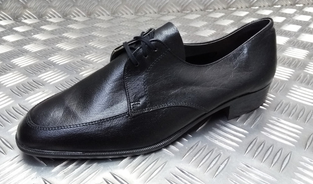 Hobson Dress Shoe Lightweight Uniform Issue Formal Black Leather Moulded Sole