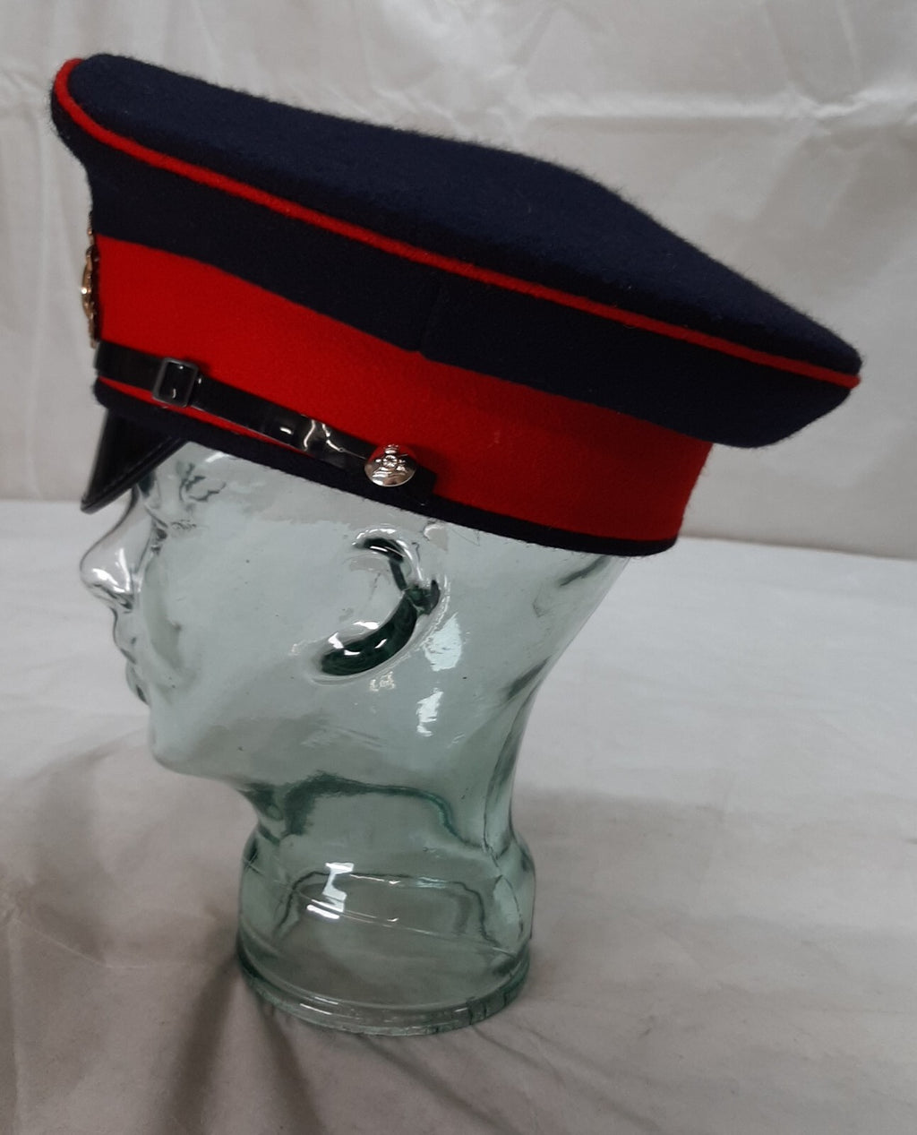 No1 Dress Hat British Army With Royal Artillery Insignia Short Peak 56cm