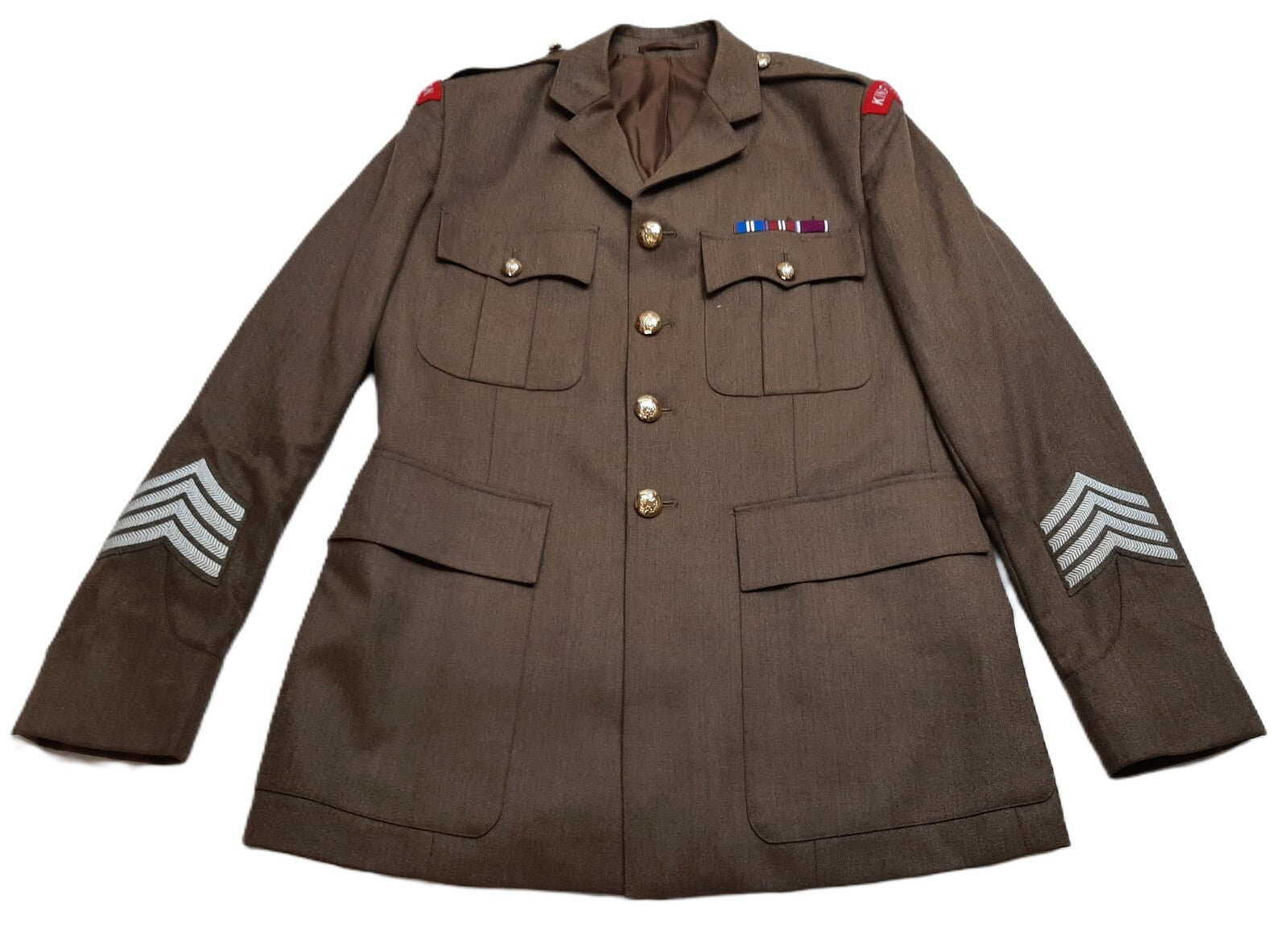 British Army King's Division Band Drum Major Insignia No2 Dress Fad Jacket All Ranks 112cm