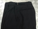 British Royal Navy RN Class II Black Bell Bottom Sailors Trouser 80/72/88cm