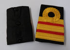 RN Shoulder Slides Royal Navy Issue Commander Rank Slide On Studded Epaulettes