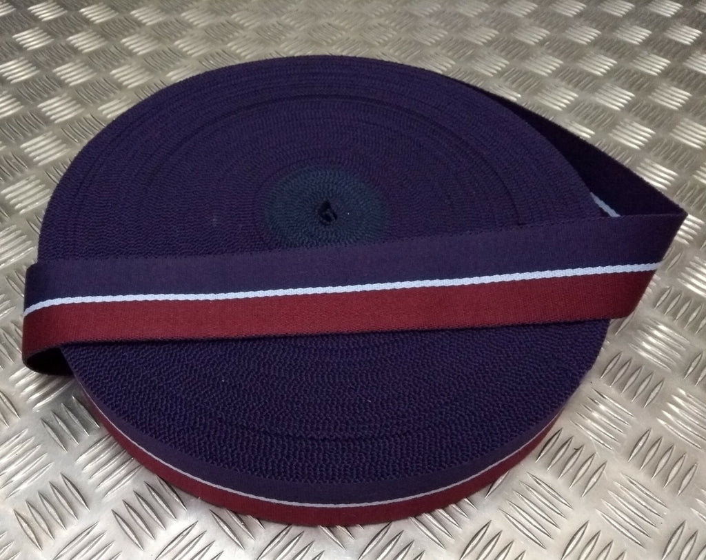 RAF Royal Air Force Stable Belt Material Heavy Duty Cotton Canvas Width 64mm or 75mm