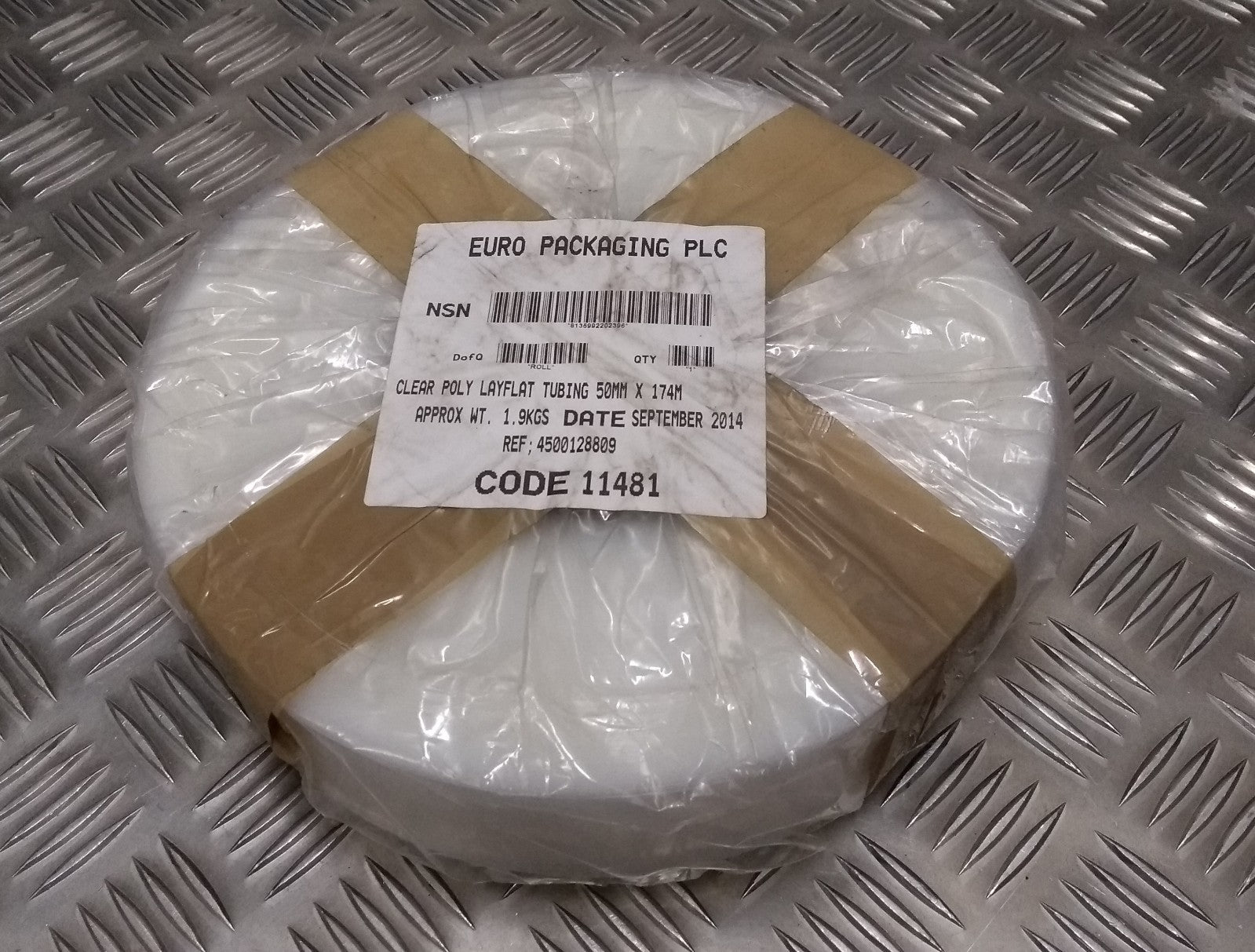 Layflat Polythene Transparent Packing Poly Tube Genuine British Grade
