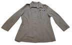 No6 Dress Jacket Woman's British Army Stone Uniform No Buttons 104cm Marked