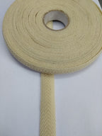 Cream / Light Khaki 13mm Worsted Chevron Lace Braid
