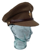 No2 Officer Hat AGC ETS British Army Full Insignia & Chin Strap Goldings 56cm