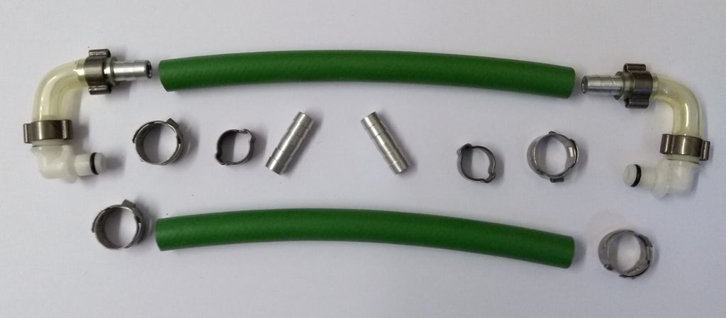 RAF Royal Air Force RFD Beaufort Jet Pilots Hose & Clip Set For Inflatable Foot Bladders Anti-G