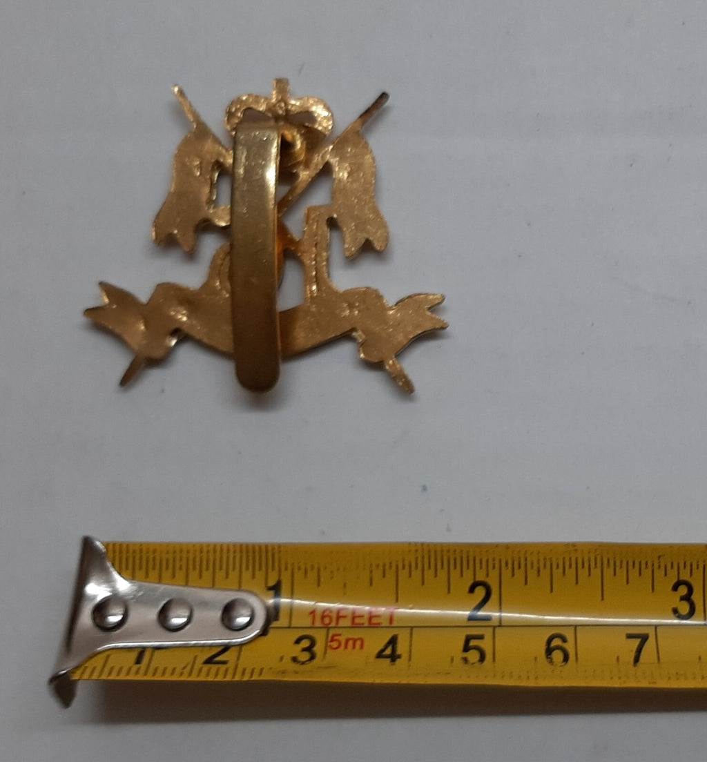 QRL Hat Badge Officers 16th Queens Royal Lancers Service Dress Insignia