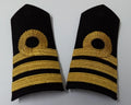 Naval Style Shoulder Boards Epaulette Leather Backed Fancy Dress