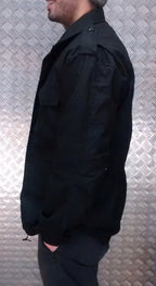 US Military Style M65 Lined Combat Jacket Black NEW