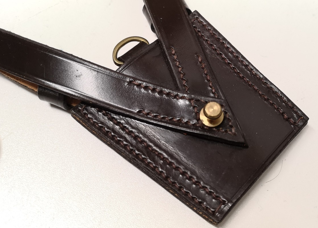 Frog Sam Browne With Brass Fittings British Issue