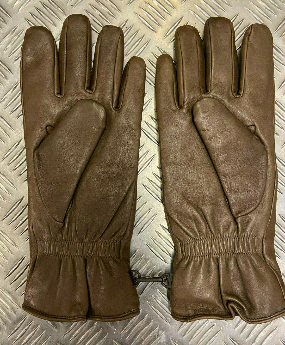 British Brown Leather Combat Gloves MK2 MVP- All Sizes
