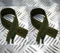 Genuine British X2 OPTI 8" Closed End Green Zip / Zipper H Duty ZPM39