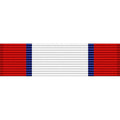 US USA Distinguished Service Medal Ribbon on Bar / Red Blue White