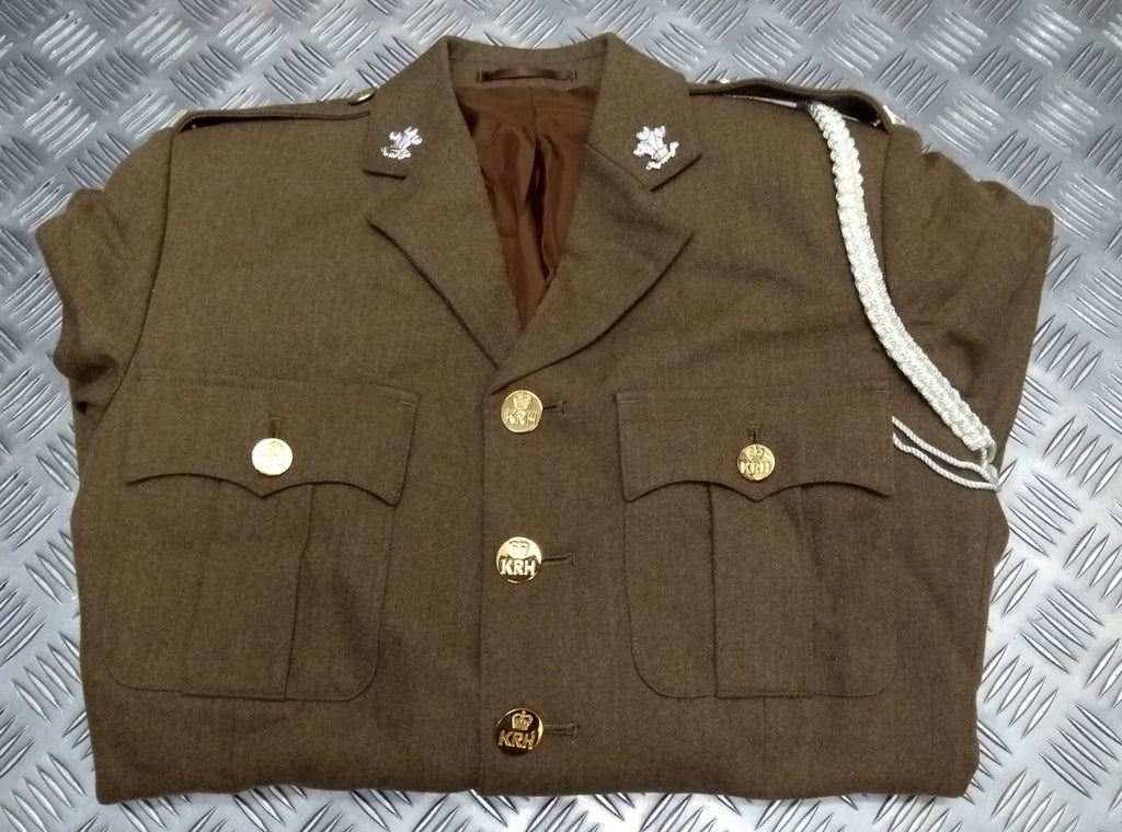 No2 KRH FAD Jacket Fully Buttoned With Insignia & Badges British Army Issue 96cm