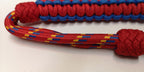 Blue Red Yellow Decorative Ceremonial 3 Knots Lanyard with Clip