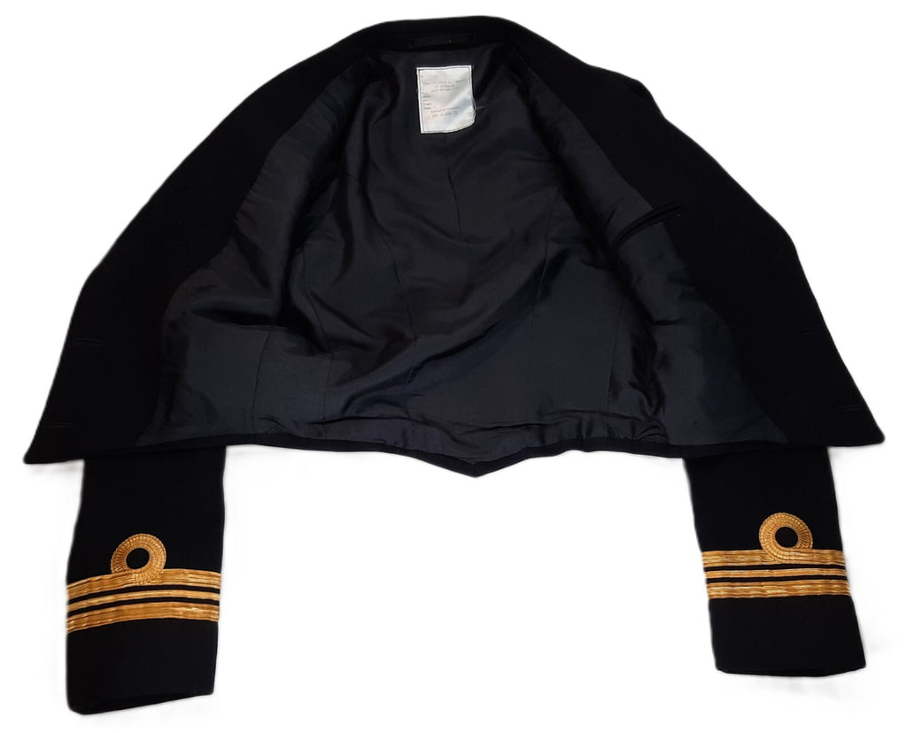 No7 Mess Jacket Lt Com w Cuff Curls British Naval Ofc Dress RN