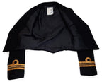 No7 Mess Jacket Lt Com w Cuff Curls British Naval Ofc Dress RN