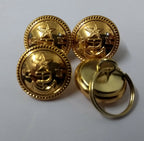GN Naval OFC Buttons Ring Back Dress With Rope Edged Anchor
