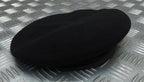 Genuine Hobson London Issue Black Lined Wool Beret Leather Rim Size 7