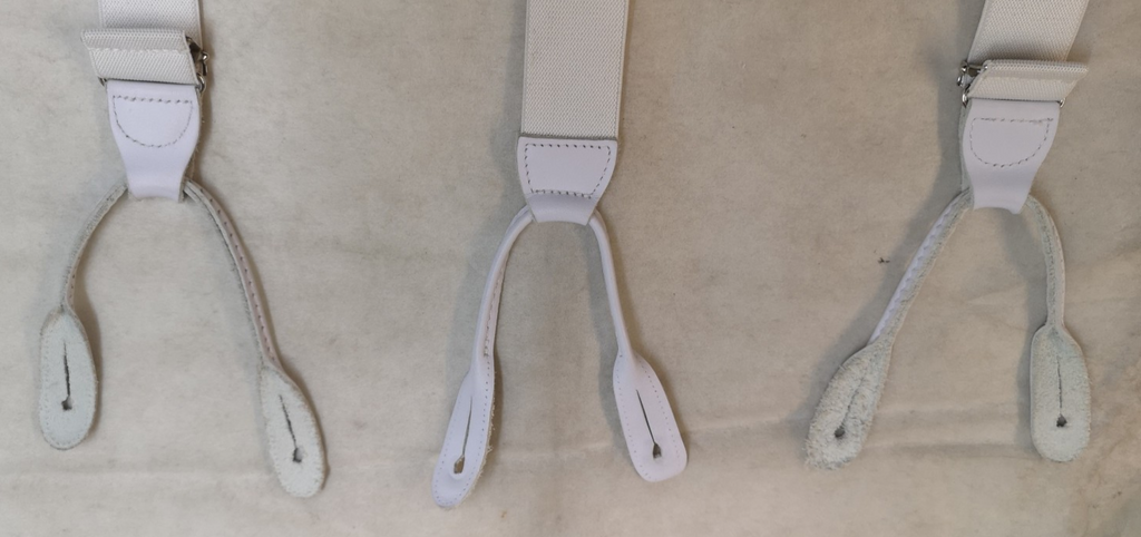 Various Clip-On / Button Elastic Braces / Suspenders Adjustable