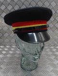 Abu Dhabi Hat UAE Insignia Buttons & Black Chinstrap Officers Hat No Badge 53cm