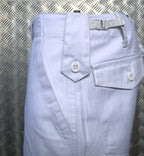 White Military Style Combat Cargo / Utility / Field Trousers Size 26"-30" - NEW