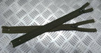 Genuine British 33cm Closed End Opti Zip Zipper No Stopper x 2 New