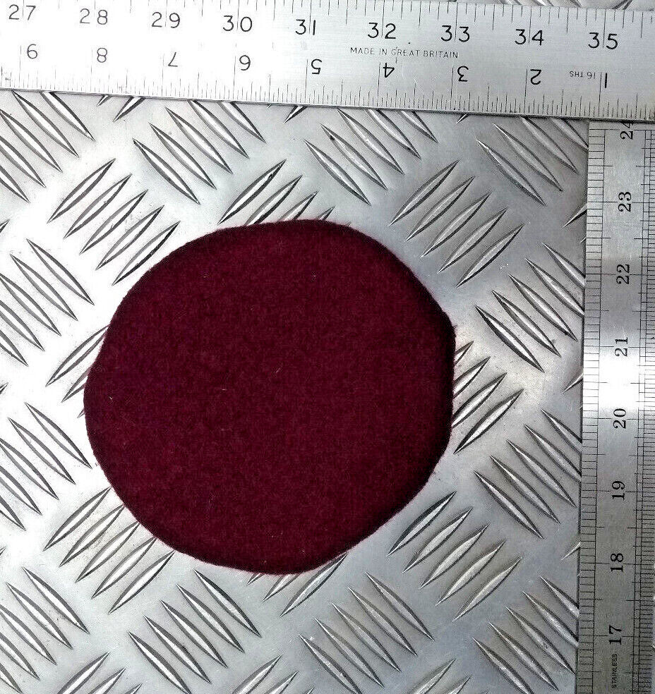 Miniature Genuine Hobson London Maroon Wool Bonnet Beret