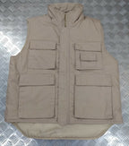 Hunters Action Vest Desert Sand/Beige Tactical Fishing Body Warmer