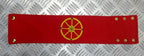 RLC Armband Brassard British Army Pattern Royal Logistic Corps Embroidered Wheel