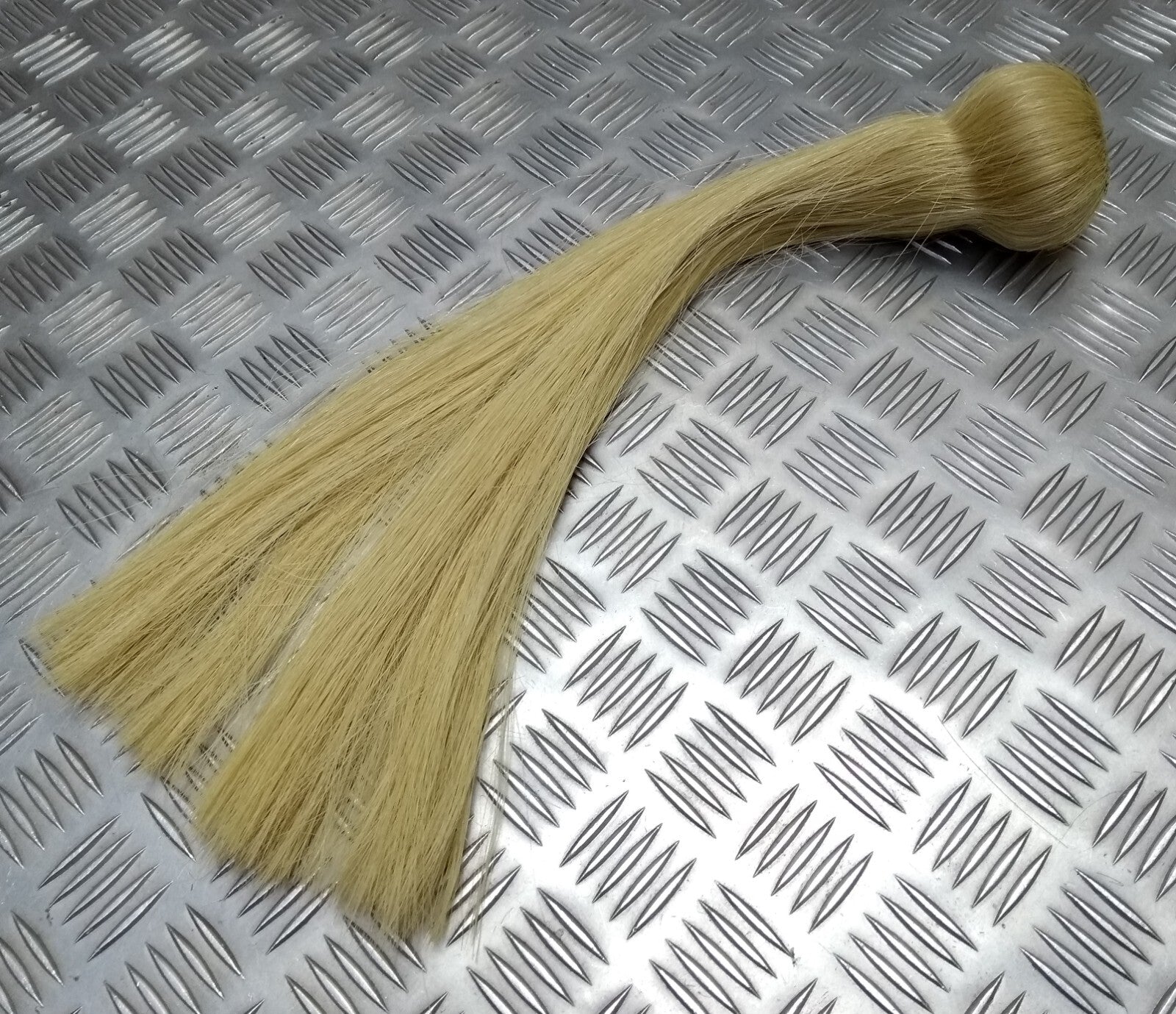 HCav White Plume Ceremonial Horse Hair Headwear British Army Household Cavalry