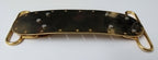 Officers Sash Curved Brass Plate Buckle Set Genuine British Guards NEW