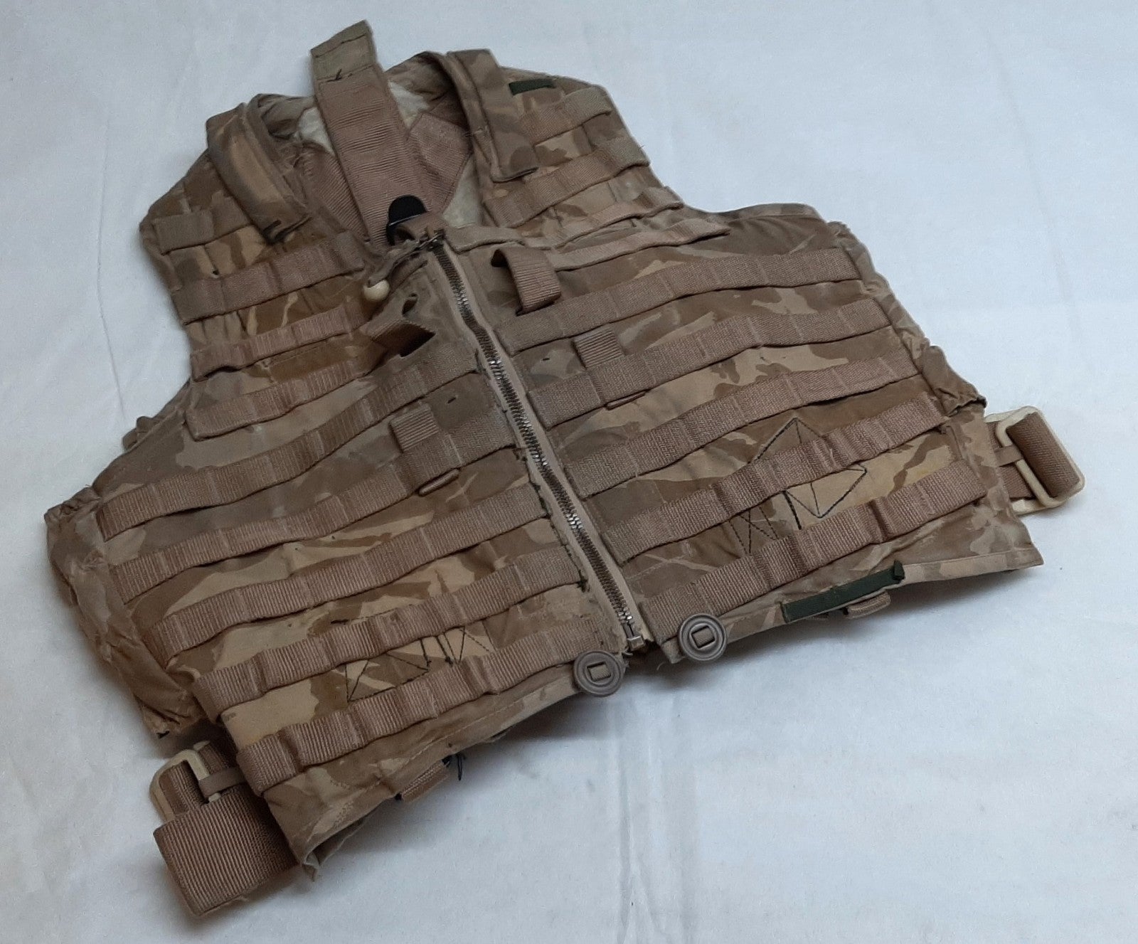 Camo Life Preserver MK60M British Forces Desert Pattern Jump Vest With Harness