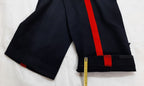 No1 RMAS Trousers British Army Pattern Cadet Officer Dress 1" Red Stripes W33"
