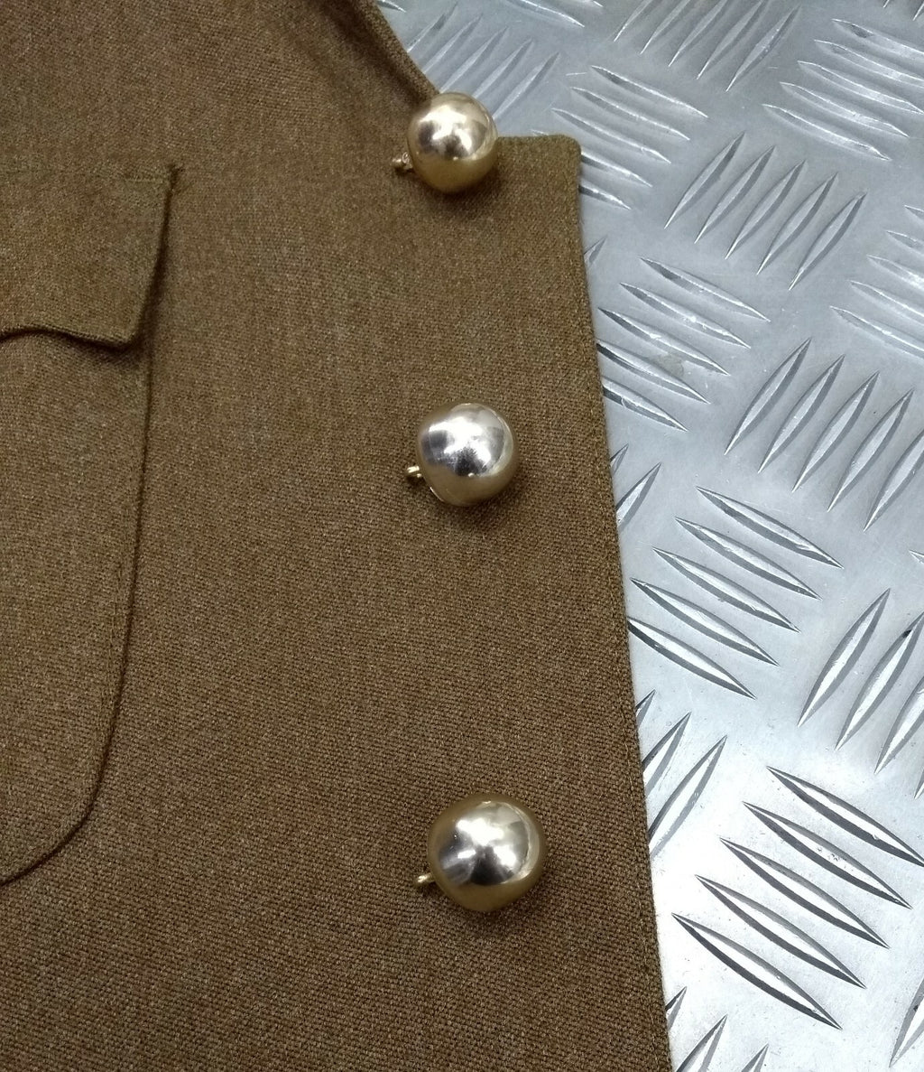No2 Dress Jacket FAD Issue The Queens Royal Hussars No Insignia Buttons 170/104