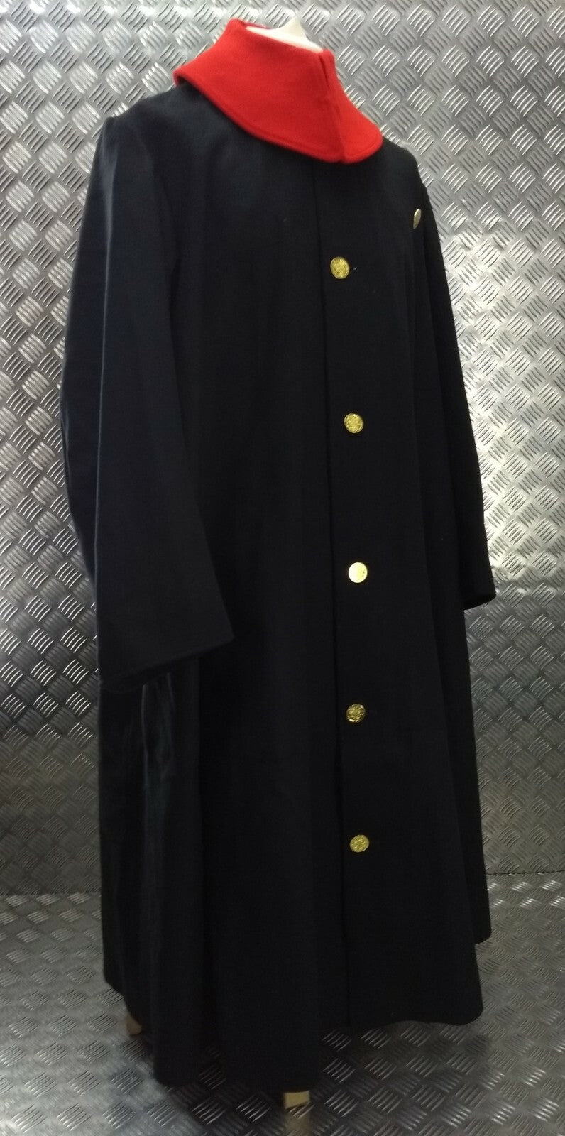 Genuine British Army Issue Long Coat Mans Blues & Royals Mercian Regiment Size 3