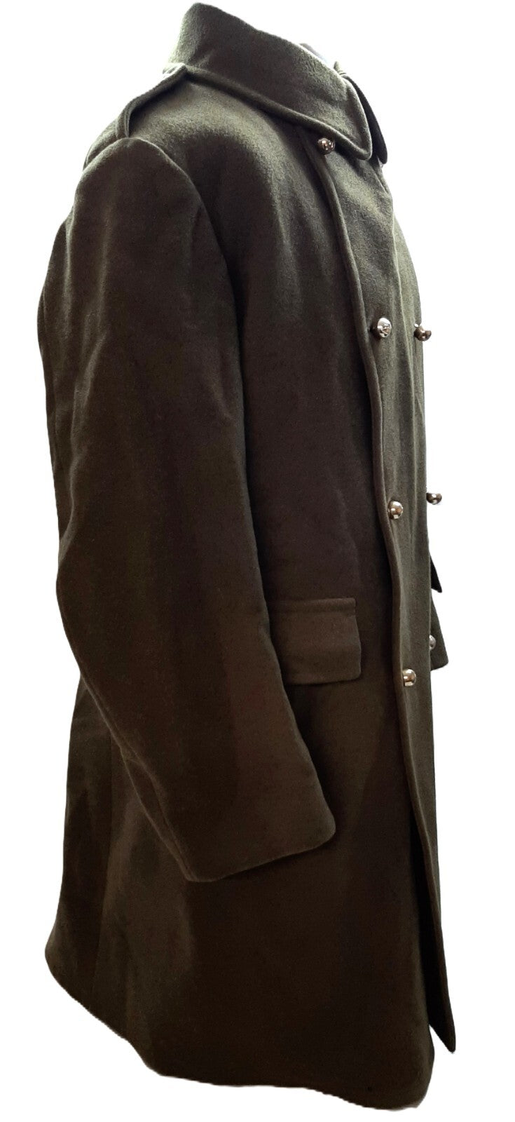 Overcoat Khaki Green RHA Greatcoat Mounted Pattern Size 5