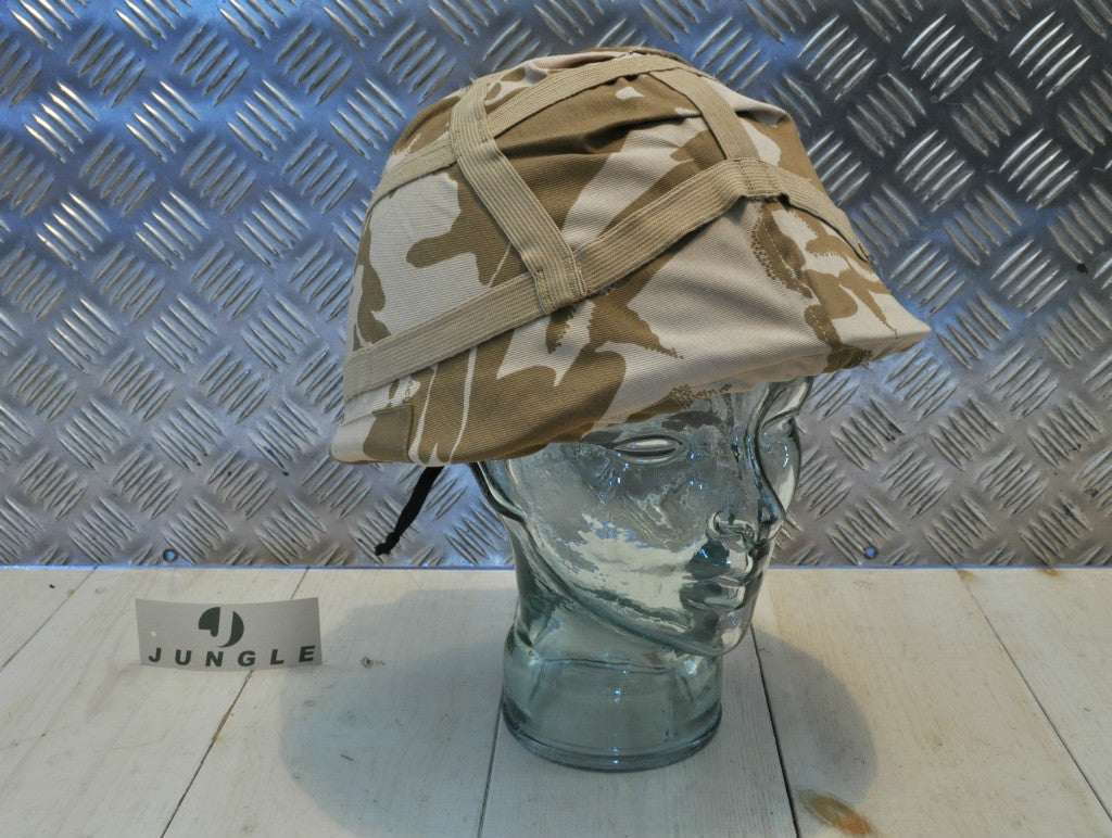 Genuine British Army Desert Storm Helmet Cover. Size Adjustable - Brand NEW