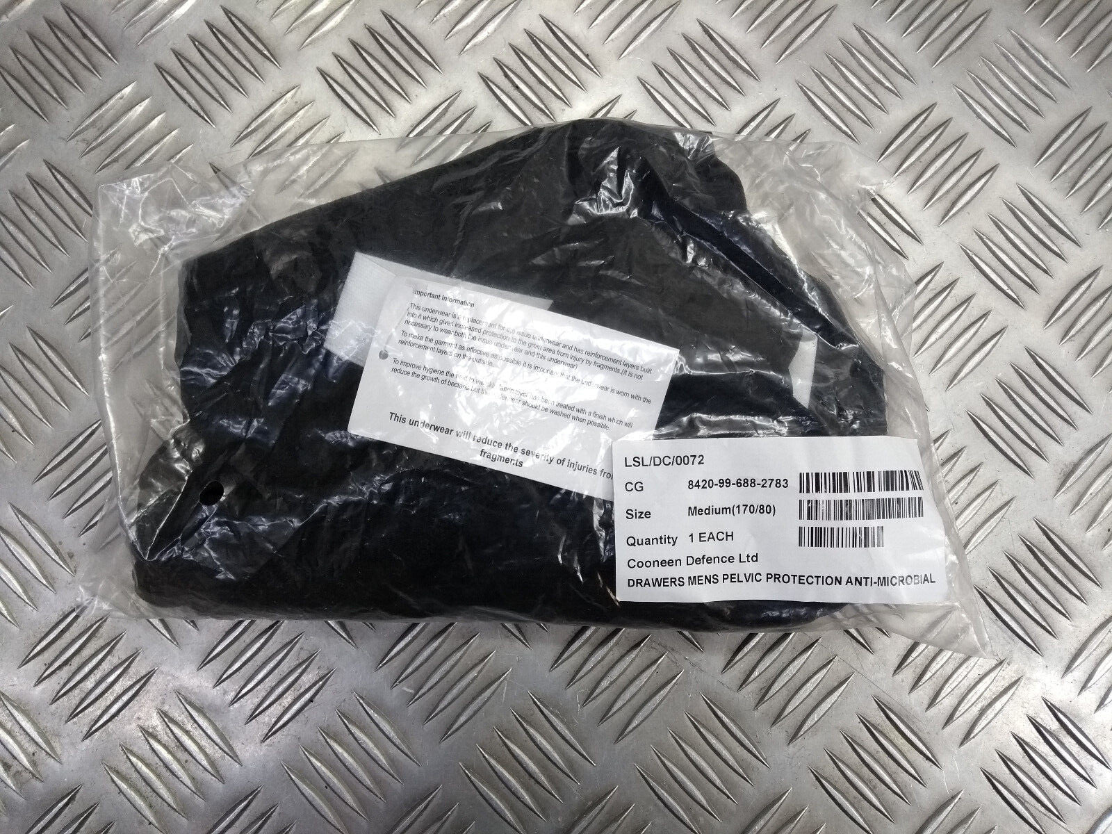 Mens Pelvic Protective Anti-Microbial Underwear Pants British Army All Sizes NEW