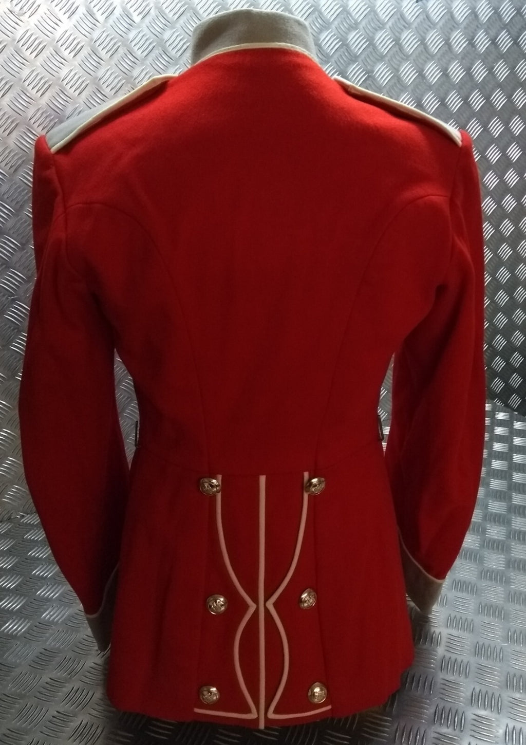 Red Tunic The Royal Gibraltar Ceremonial Style Jacket Size 39.5" Fancy Dress