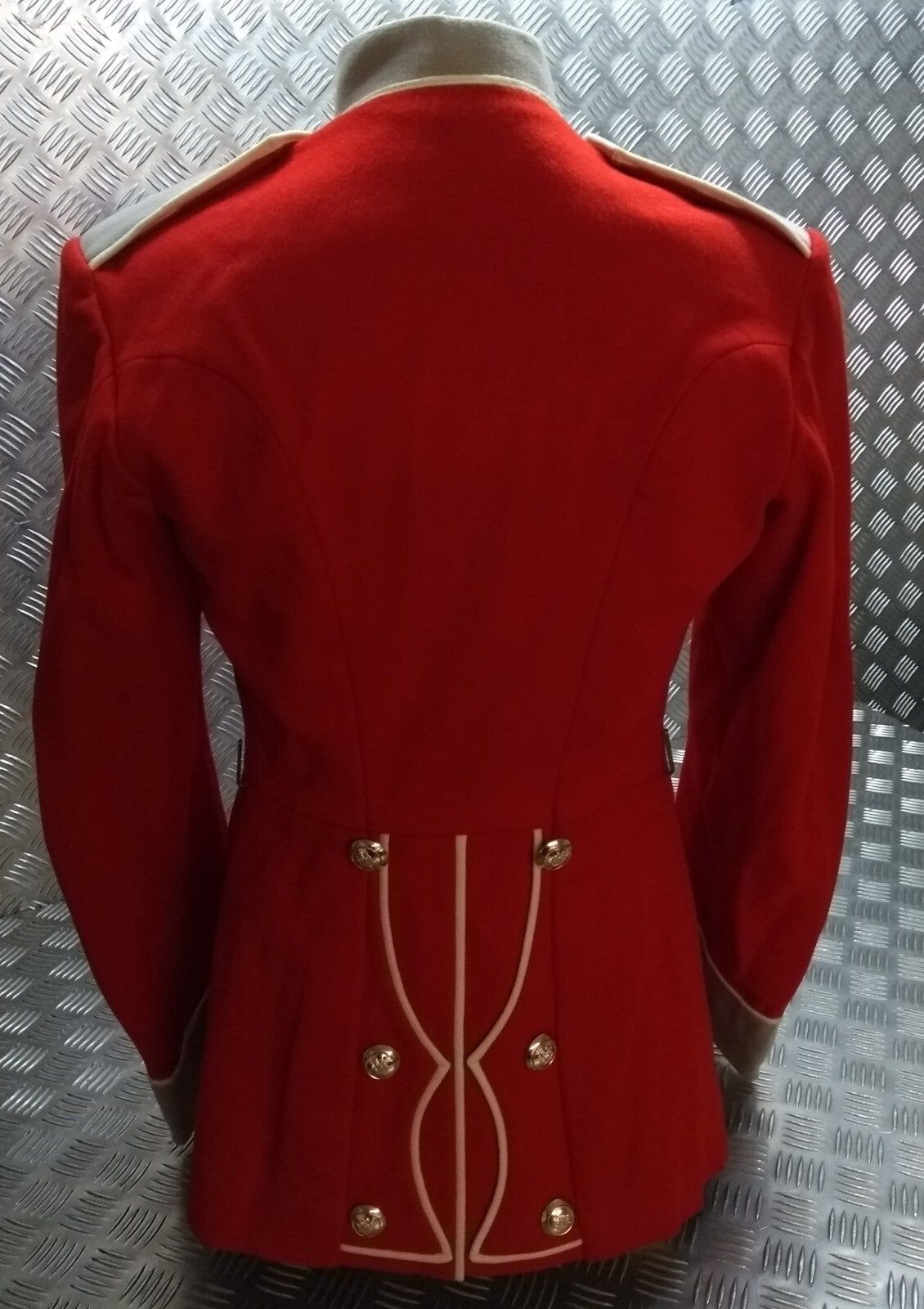 Red Tunic The Royal Gibraltar Ceremonial Style Jacket Size 39.5" Fancy Dress