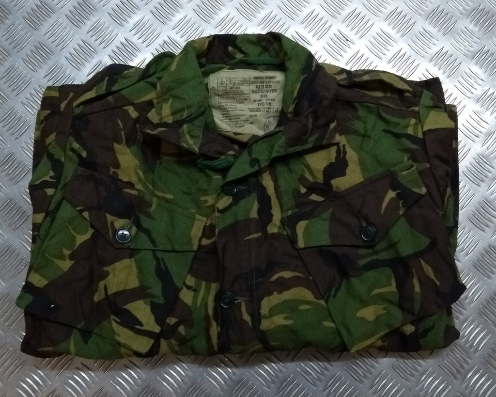 DPM Combat Jacket 1980s Pattern British Army Camo Smock Old Camouflage Design